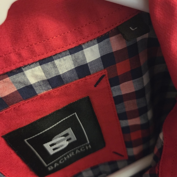 Bachrach Checkered Button Down - Picture 7 of 7